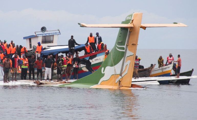 Accident on lake Victoria