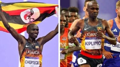 athletes Cheptegei and Kiplimo